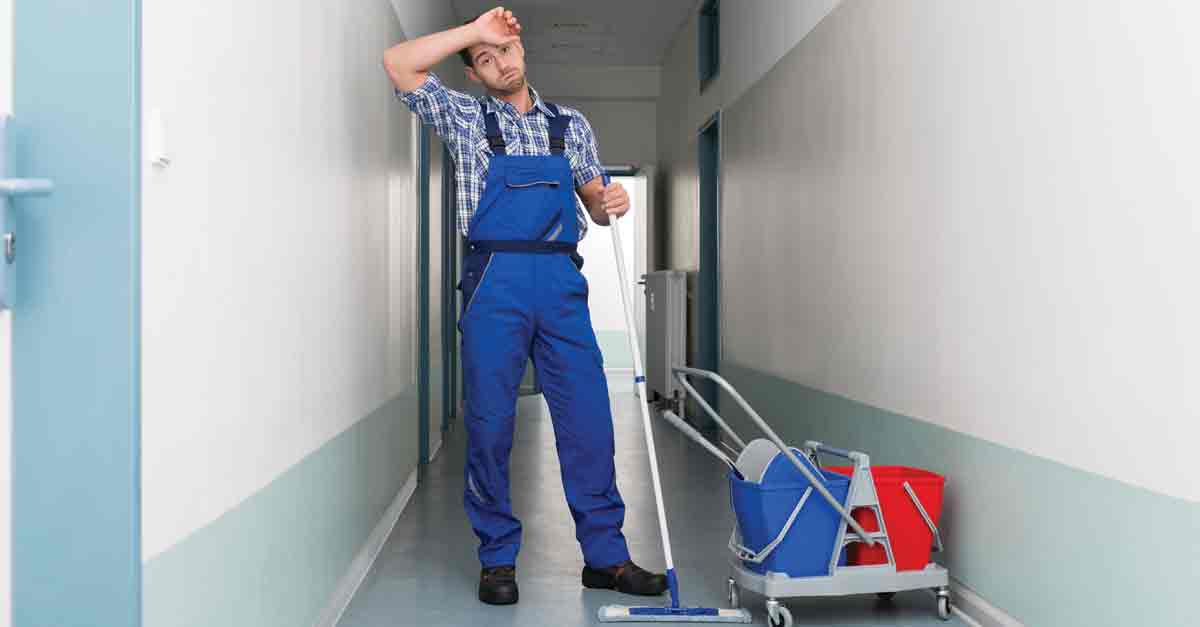 COVID19 Update—Custodians Working Too Little or Too Much Cleaning