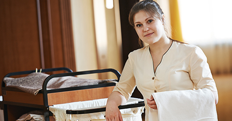 hotel housekeeper
