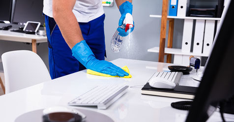 cleaning office, workplace cleaning