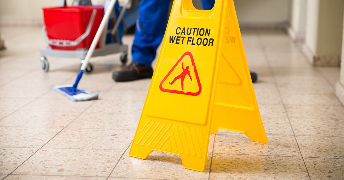 Floor Cleaning Procedures For Slip, Trip, And Fall Prevention