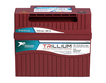Trillium™, Trojan's Intelligent Lithium battery 