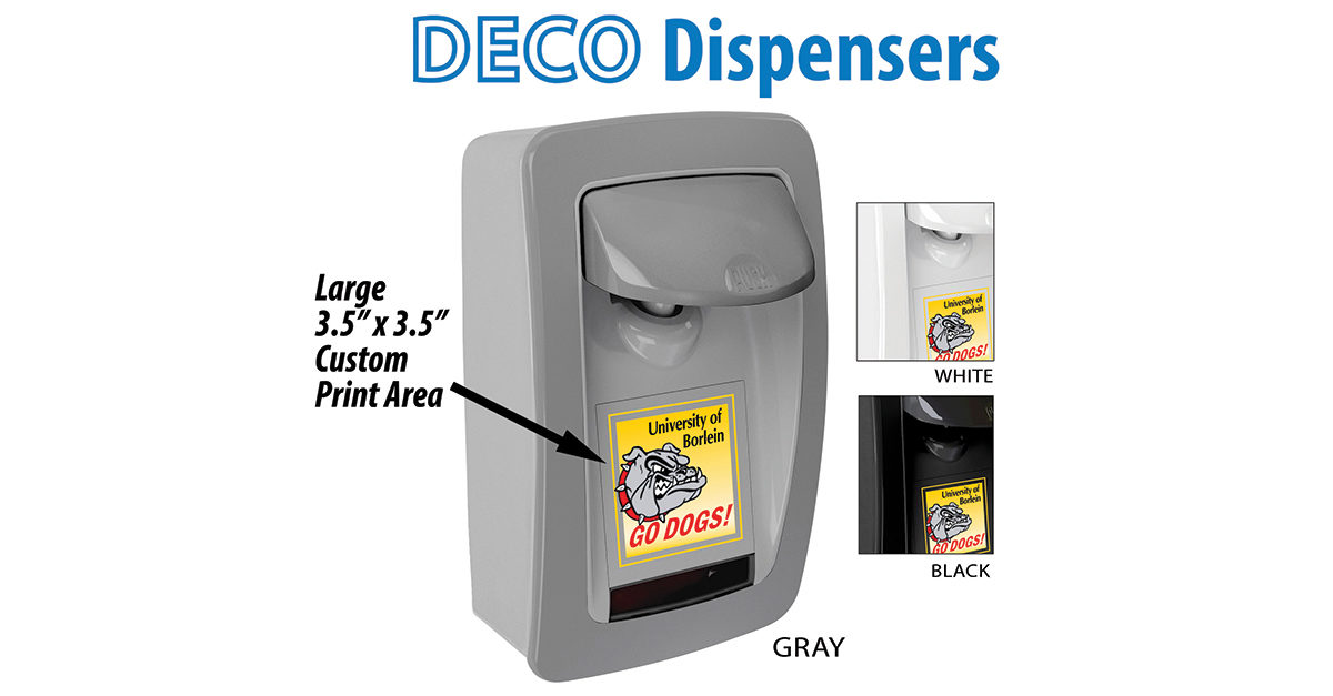 Build Spirit and Pride with Customized Soap Dispensers!