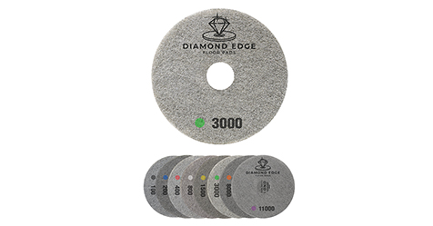 Diamond Edge Floor Pads: Harder-Working, Longer-Lasting, Chemical-Free Shine