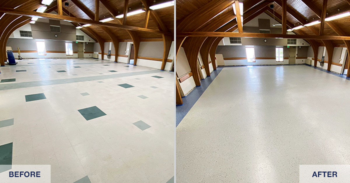 Never Strip Resilient Floors Again! Cleaning & Maintenance Management