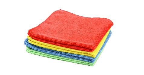 Cross Out Contamination by Color Coding Microfiber