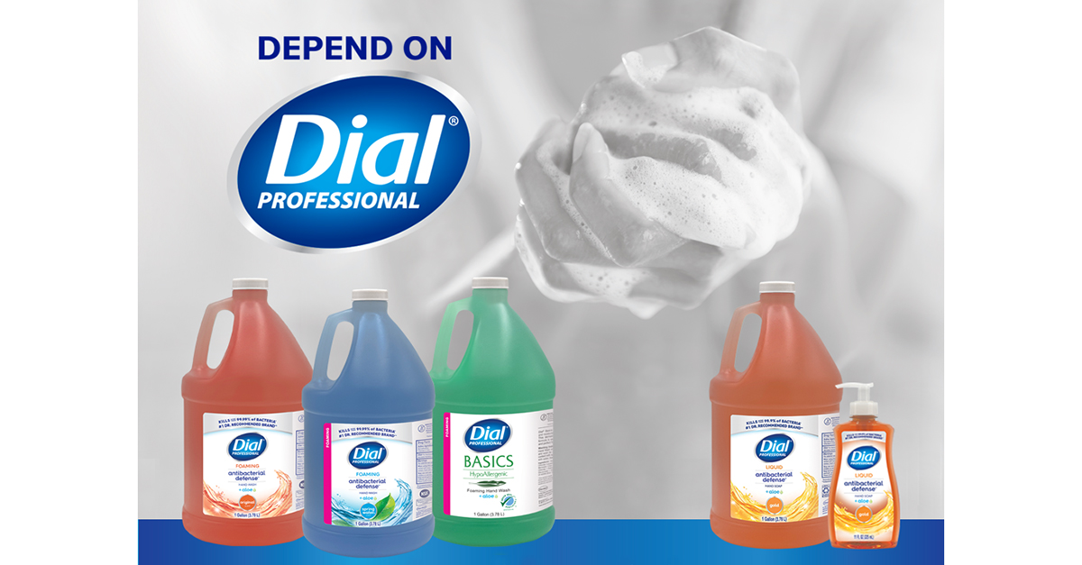 New Improved Dial Professional Hand Soap Cleaning Maintenance Management