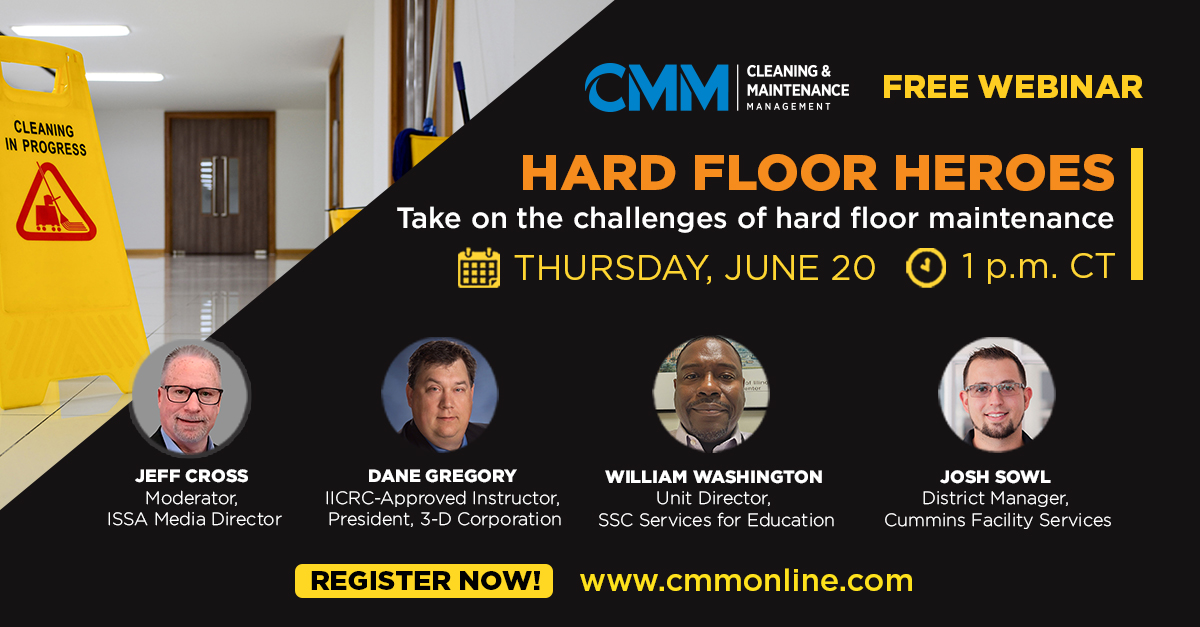 Hard Floor Heroes—Take on the Challenges of Hard Floor Maintenance