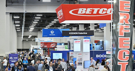 ISSA Show expo floor in 2025