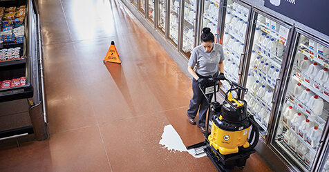 Clean Floors and Pick Up Spills Safely and Quickly