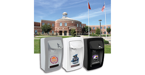 Custom Dispensers for Colleges and Universities