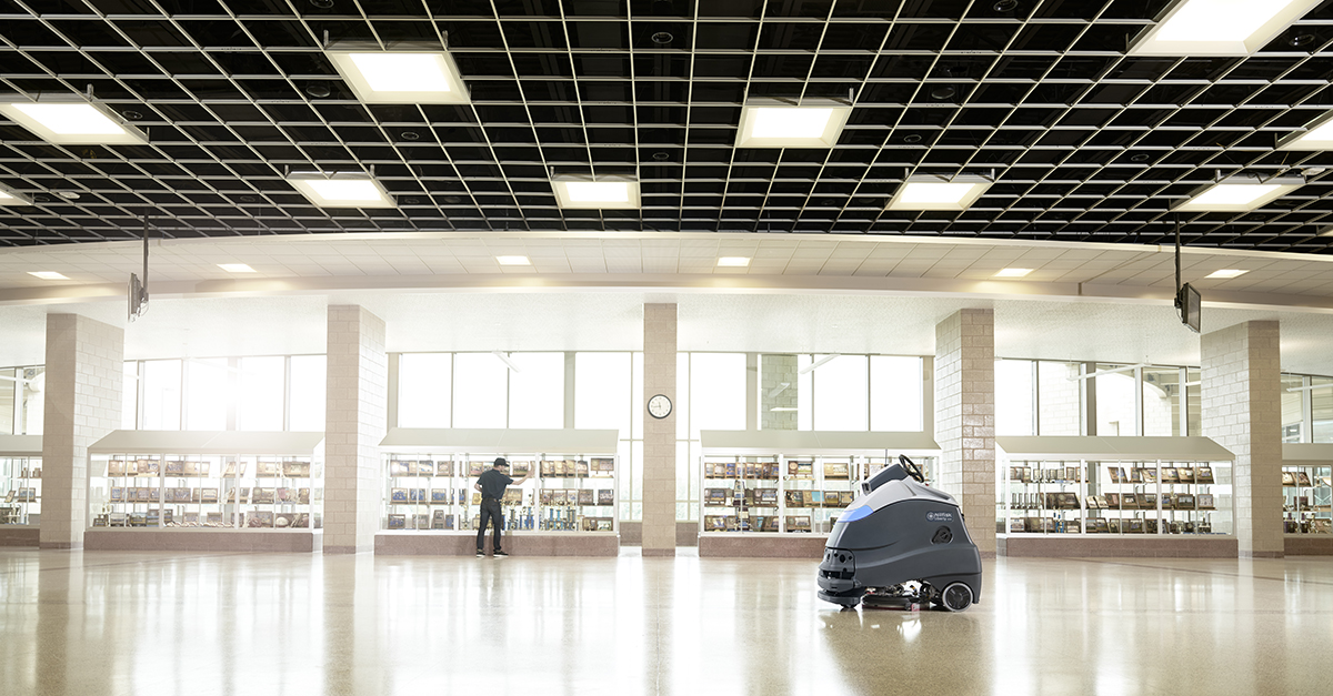 Nilfisk Robotic Scrubbers Transform  Cleaning Operations at McKinney ISD