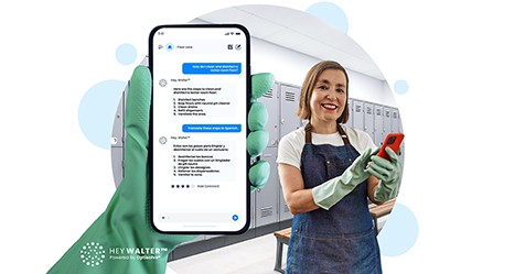 Hey, Walter™ AI Cleaning Assistant