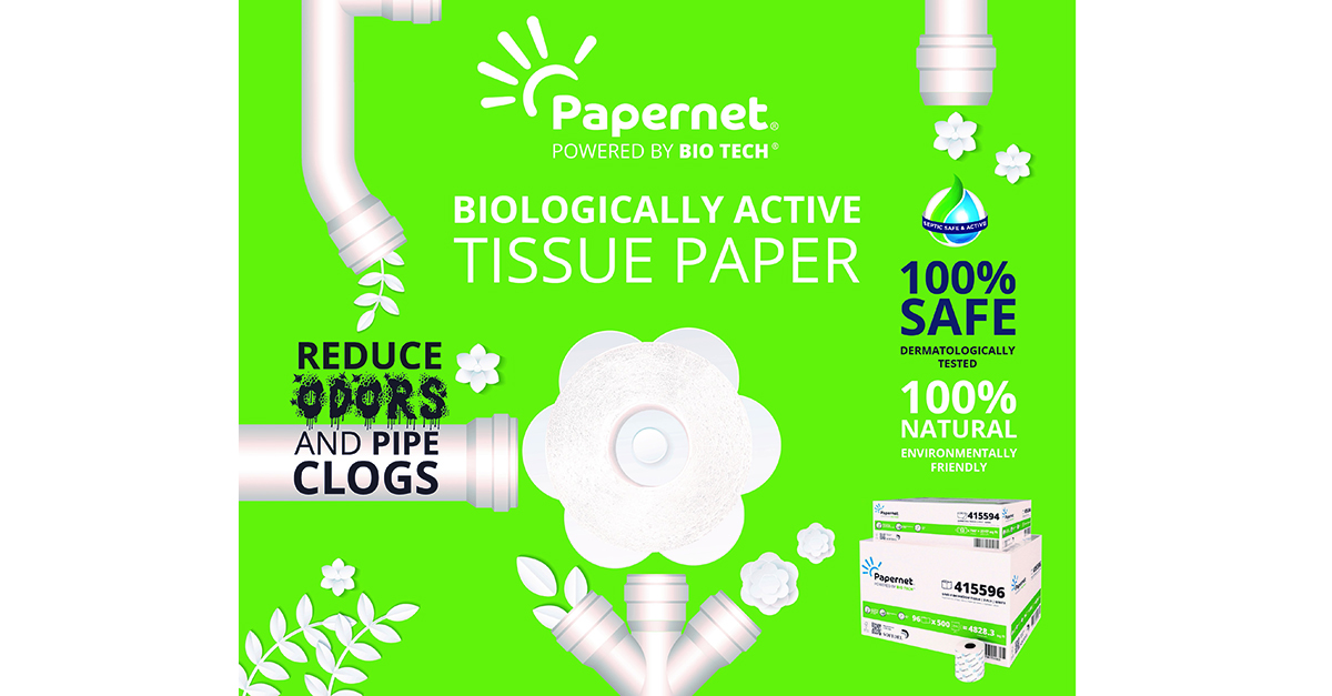 Papernet Powered by Bio Tech: The Future of Hygiene