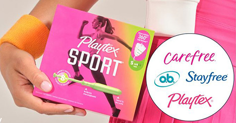 Playtex, Stayfree, Carefree, & OB