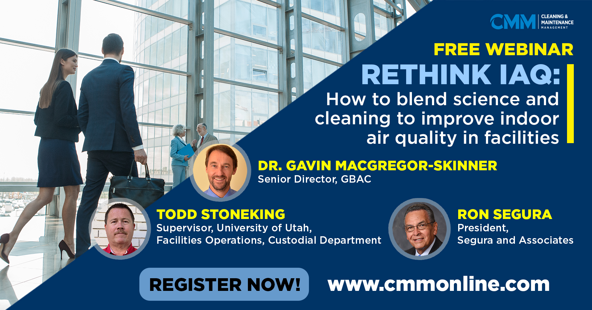 Free Webinar - RETHINK IAQ - Register Now