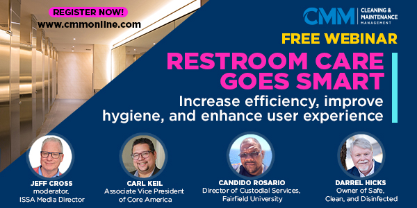 Free Webinar - Restroom Care Goes Smart - Register Now