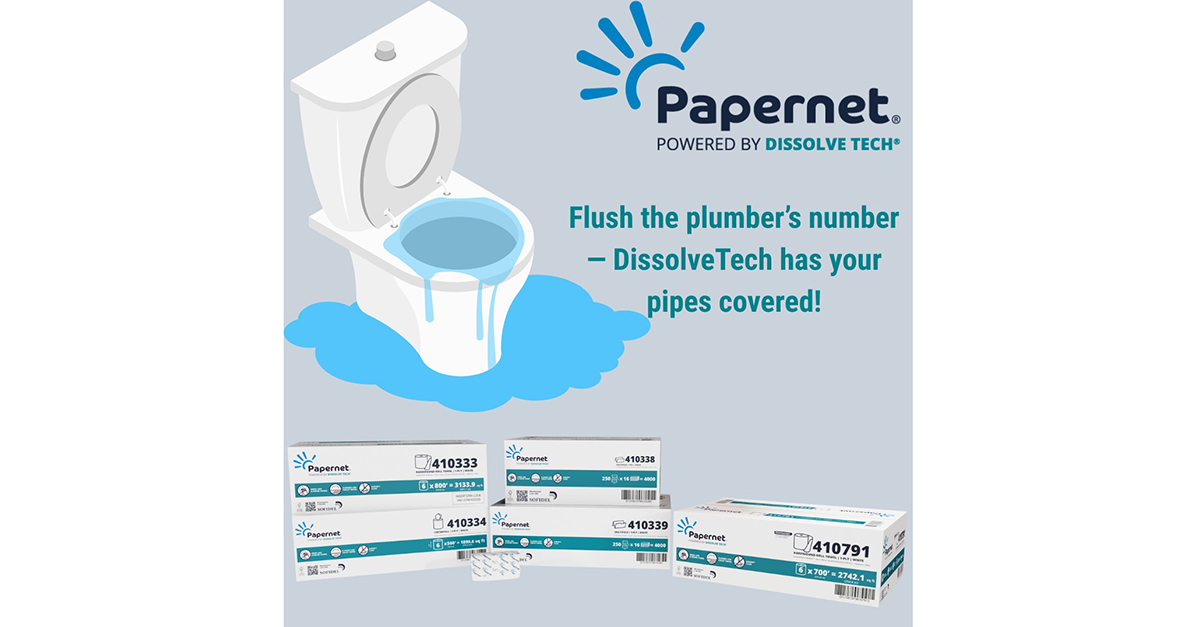 End Costly Clogs with Dissolve Tech®
