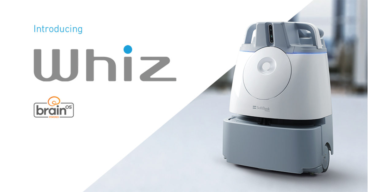 Whiz By SoftBank Robotics
