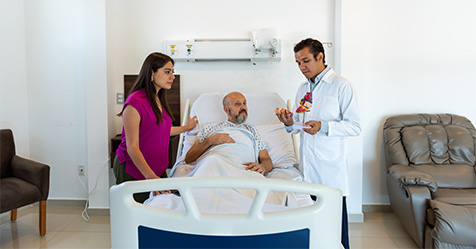 hispanic hospital patient