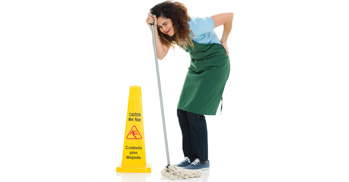 Studies Find Custodians at High Risk of Injuries on the Job | Cleaning ...