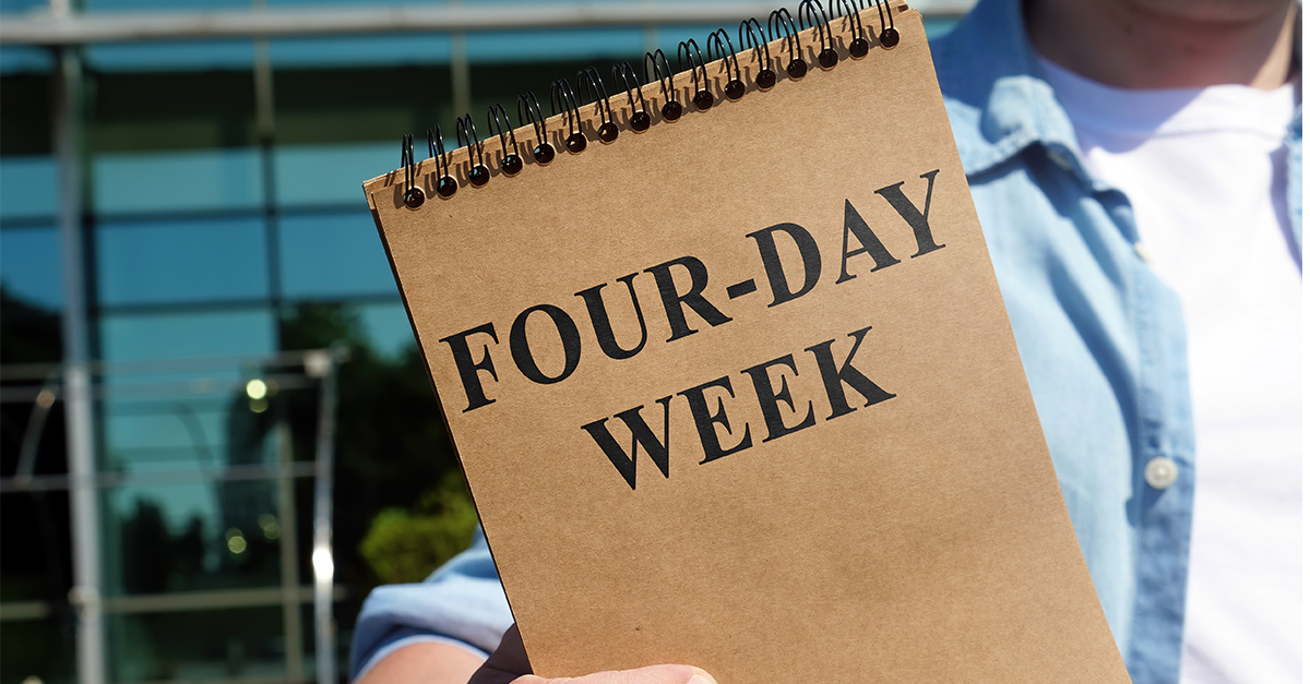 Fourday Workweek Bill Introduced Cleaning & Maintenance Management