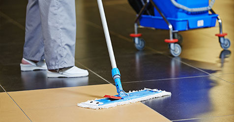 Mopping, EVS, environmental services