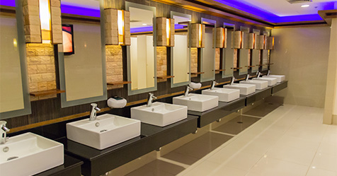 restroom sinks